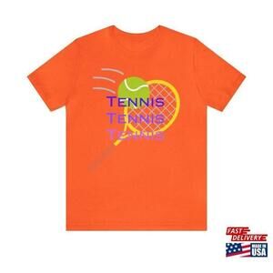 Tennis Shirt Player Holiday Ready Tshirt